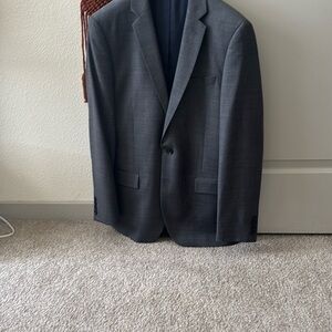 J. Crew Gray Blazer with Structured Shoulders